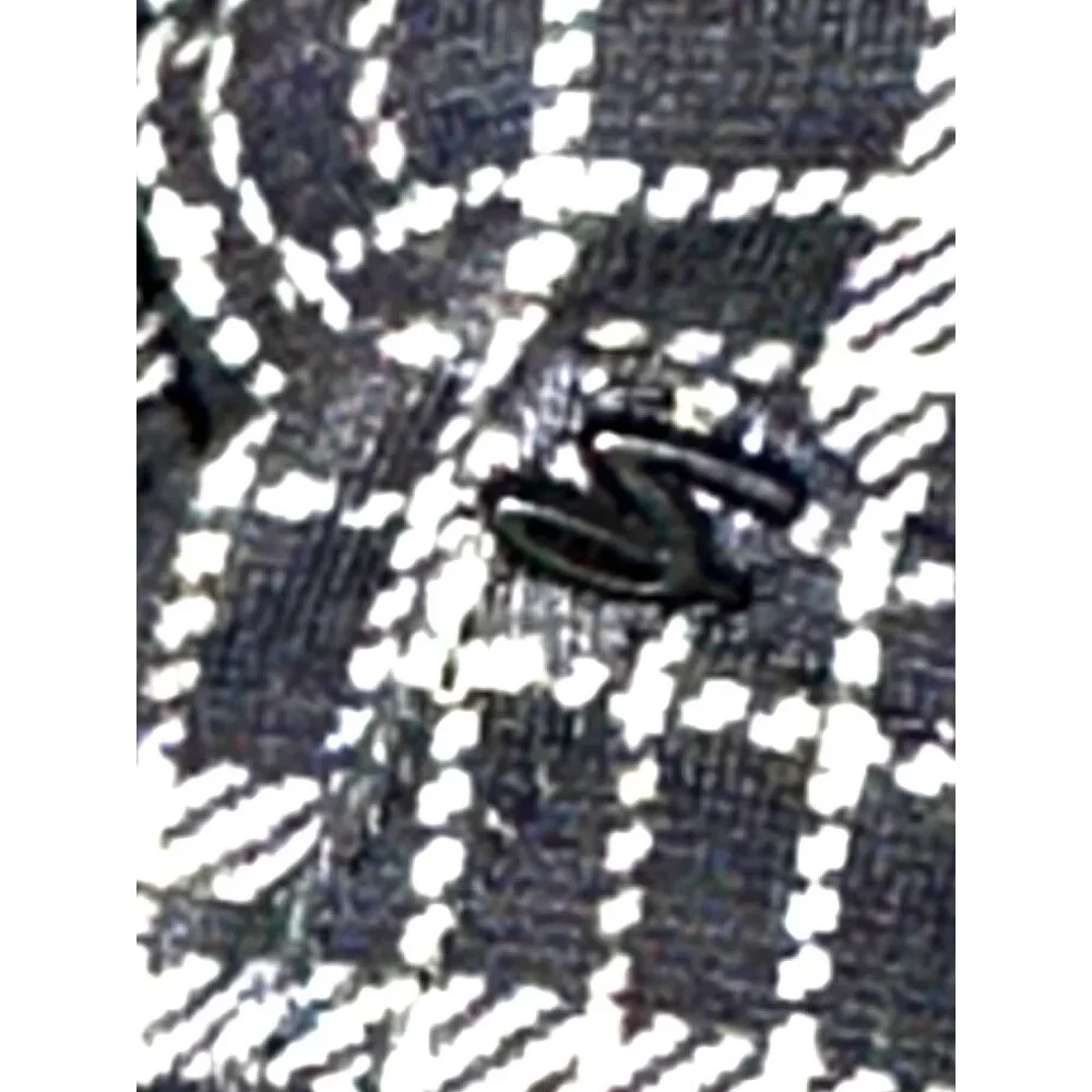 Seven7 Super Comfy Versatile Plaid Navy White Pull On Leggings Soft Stretch XLEG - Picture 10 of 10